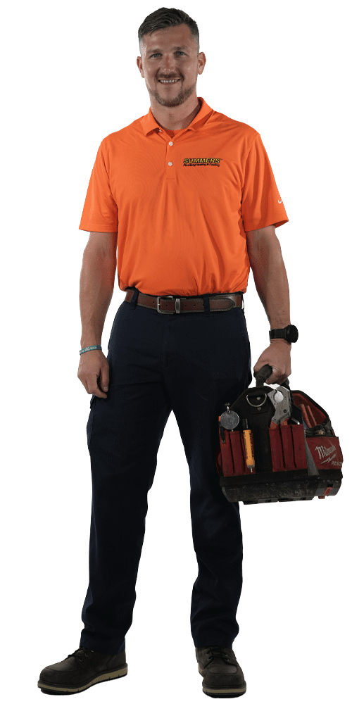 summers technician standing