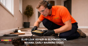 Slab Leak Repair in Bloomington Indiana