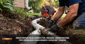 Drain Repair Bloomington Indiana