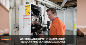 water heater repair Bloomington Indiana