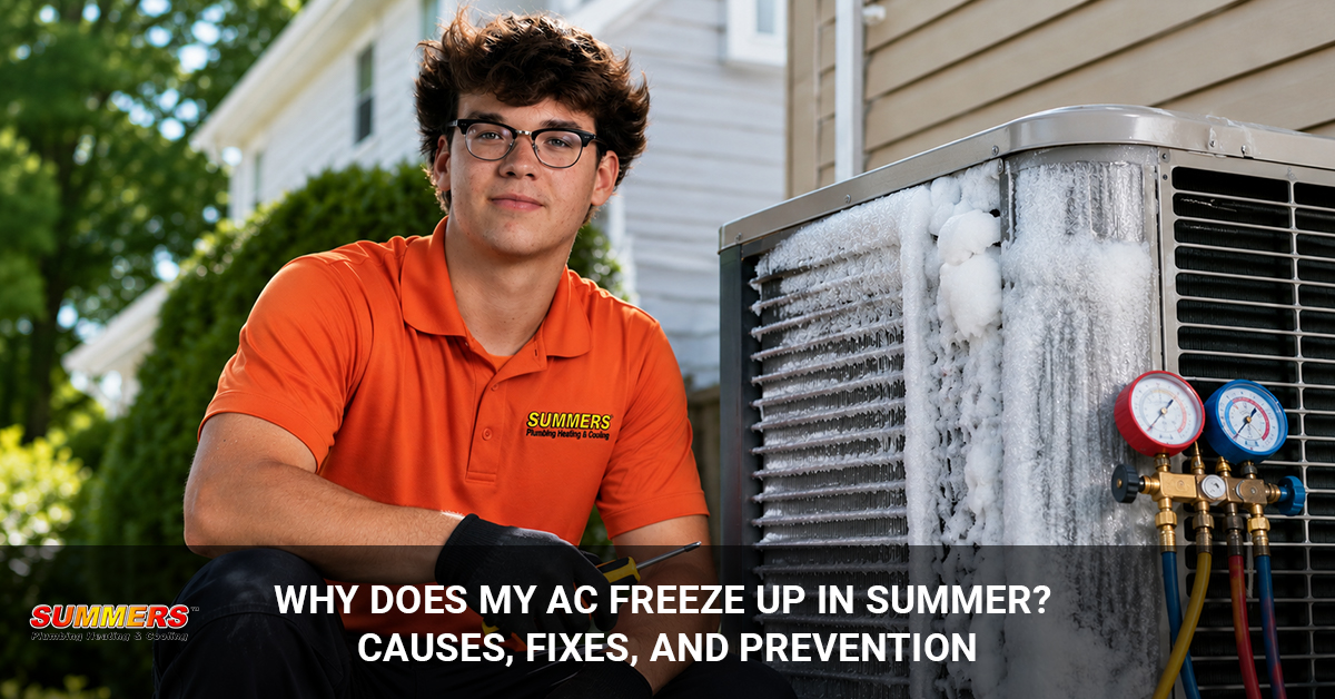 AC Freeze Up in Summer