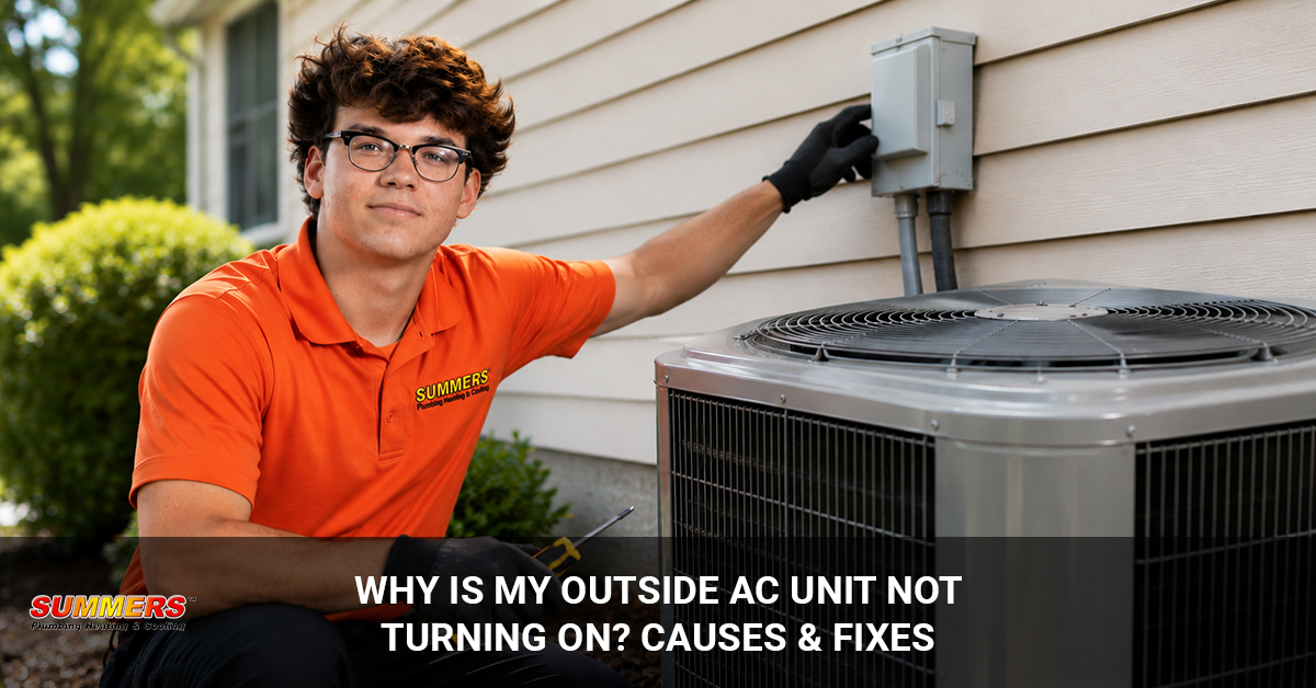Outside AC Unit Not Turning On