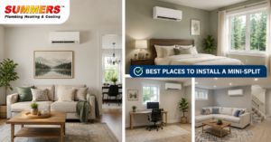 best places to install a mini split