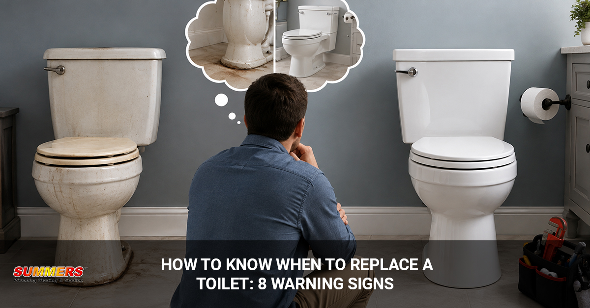 when to replace a toilet