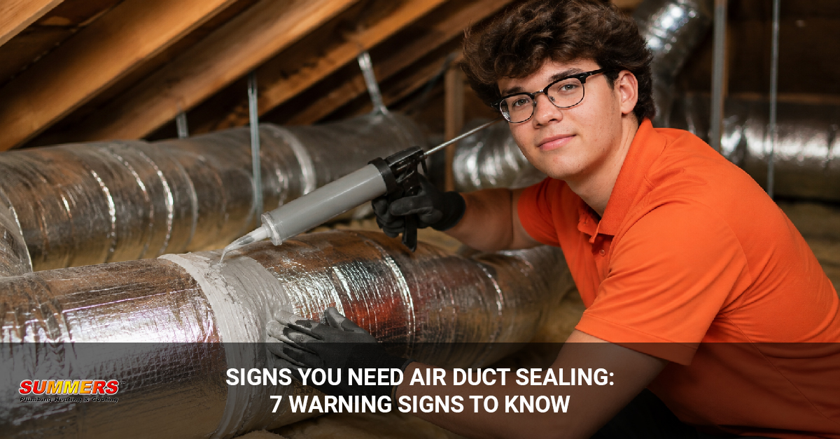 signs you need air duct sealing
