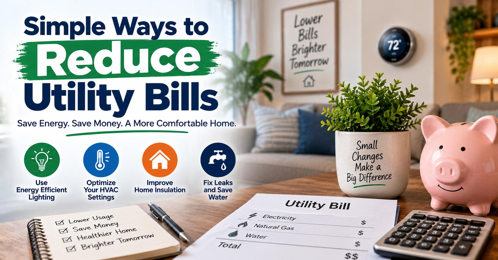 reduce utility bills