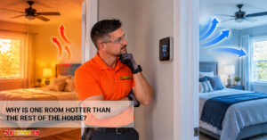one room hotter than others AC