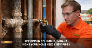 Repiping Columbus Indiana