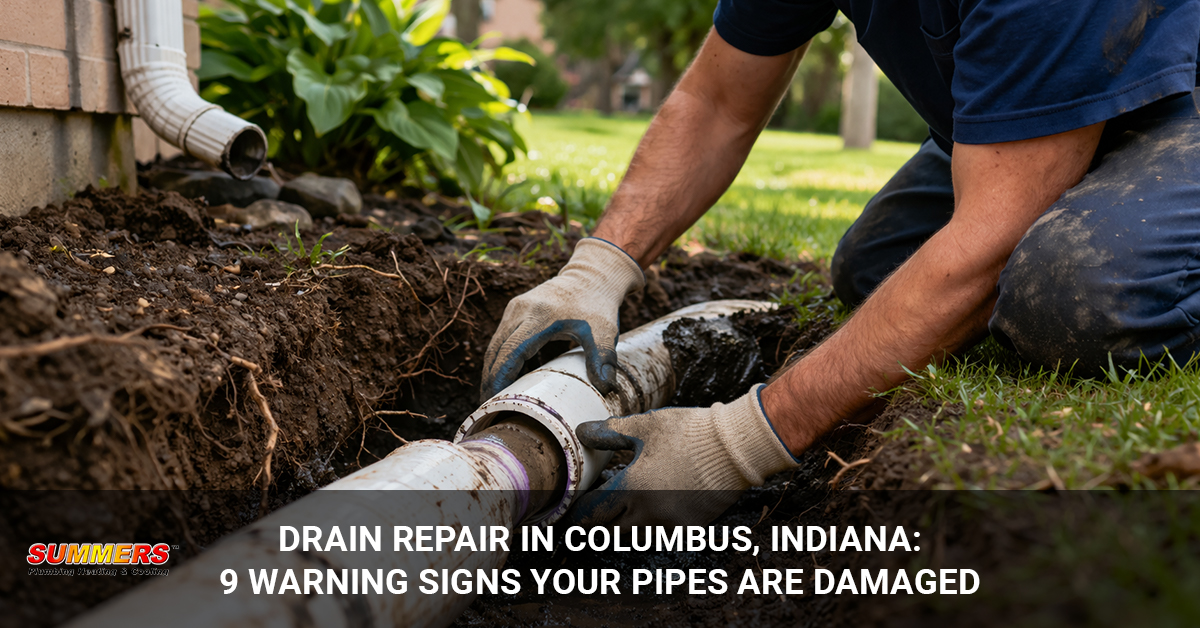 Drain Repair Columbus Indiana