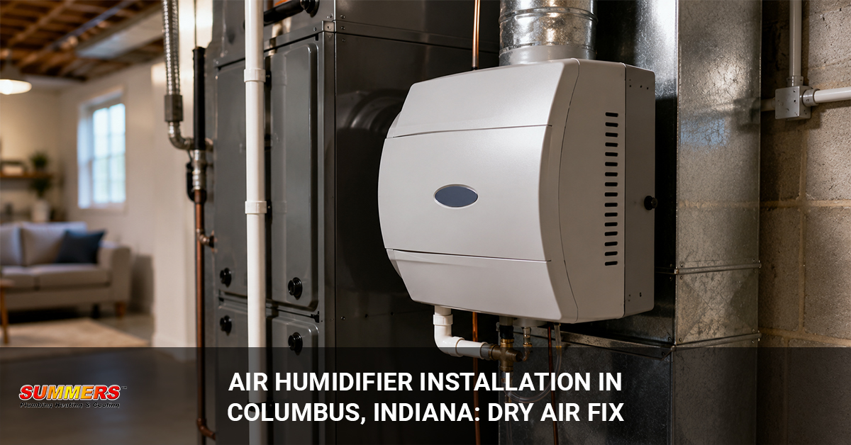 air humidifier installation Columbus Indiana