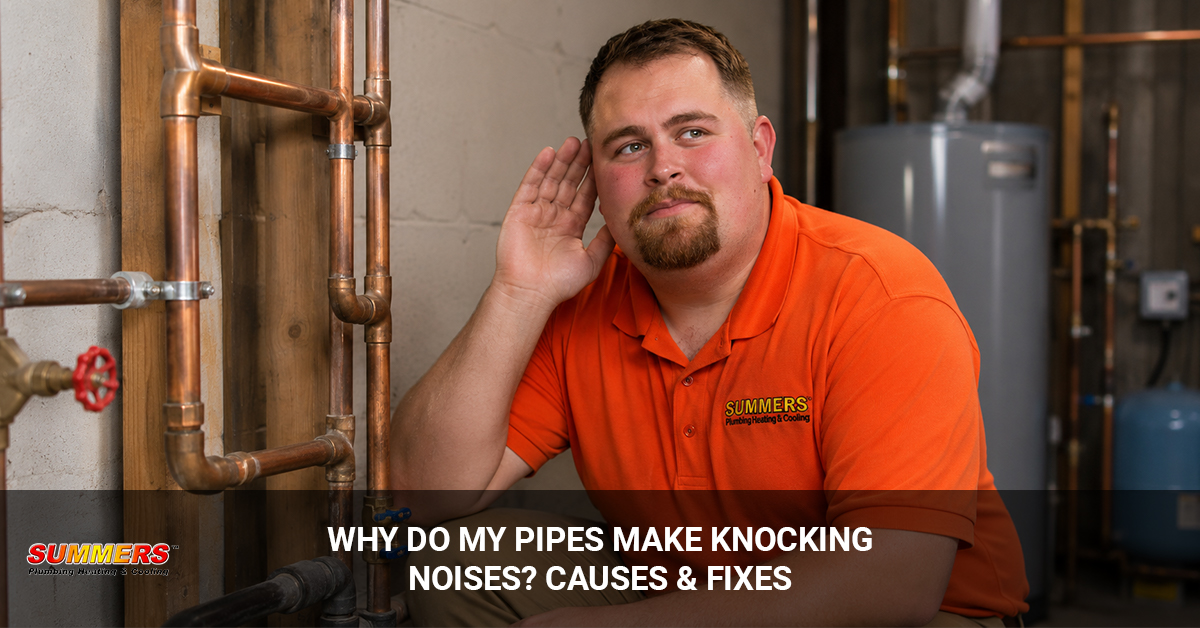 Pipes Make Knocking Noises