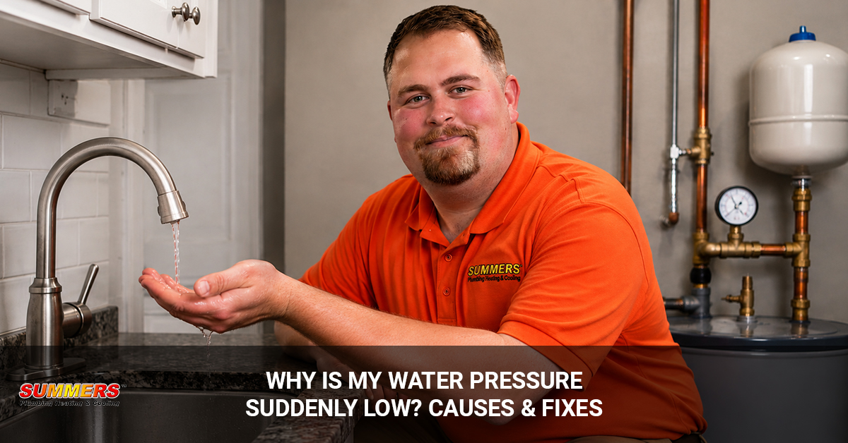 Water Pressure Suddenly Low
