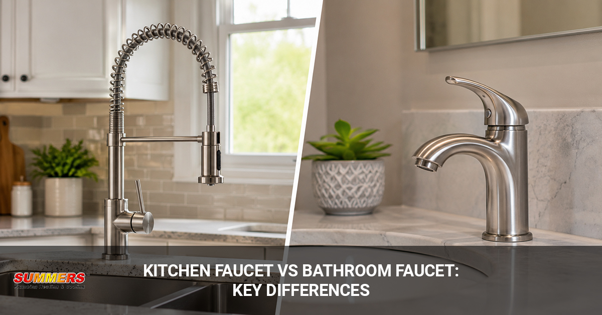 Kitchen Faucet vs Bathroom Faucet