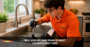 Sink Drain Slowly
