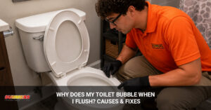 Toilet Bubble When I Flush