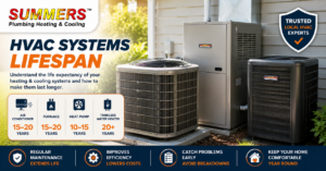 HVAC systems lifespan