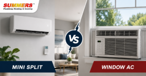 mini split vs window AC