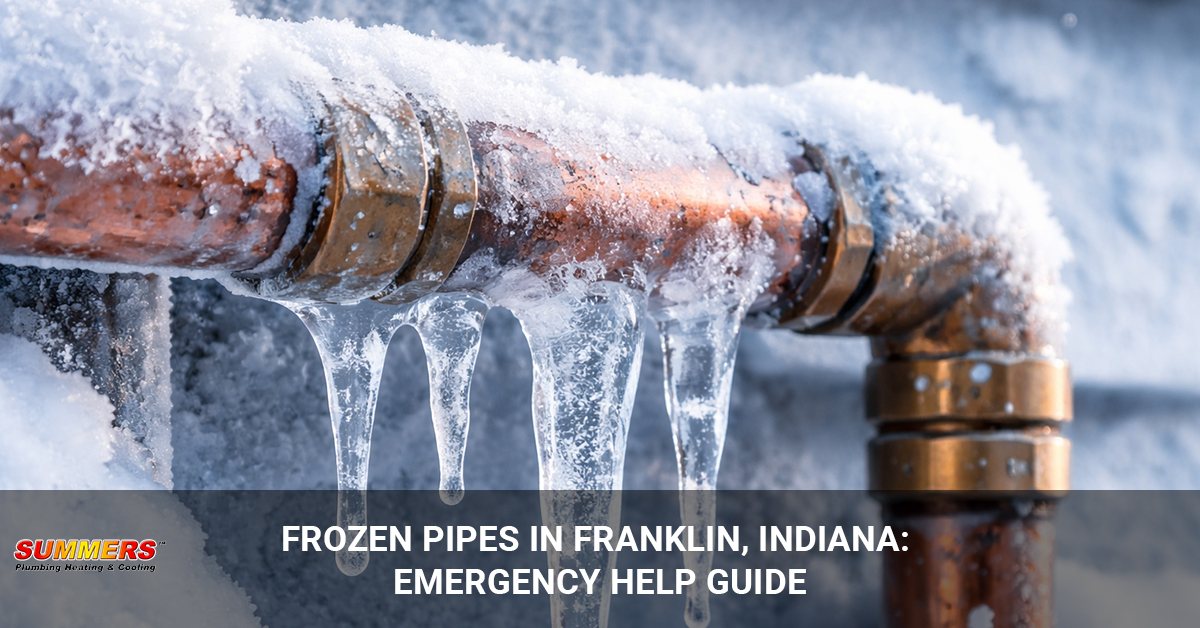 Frozen Pipes Franklin Indiana