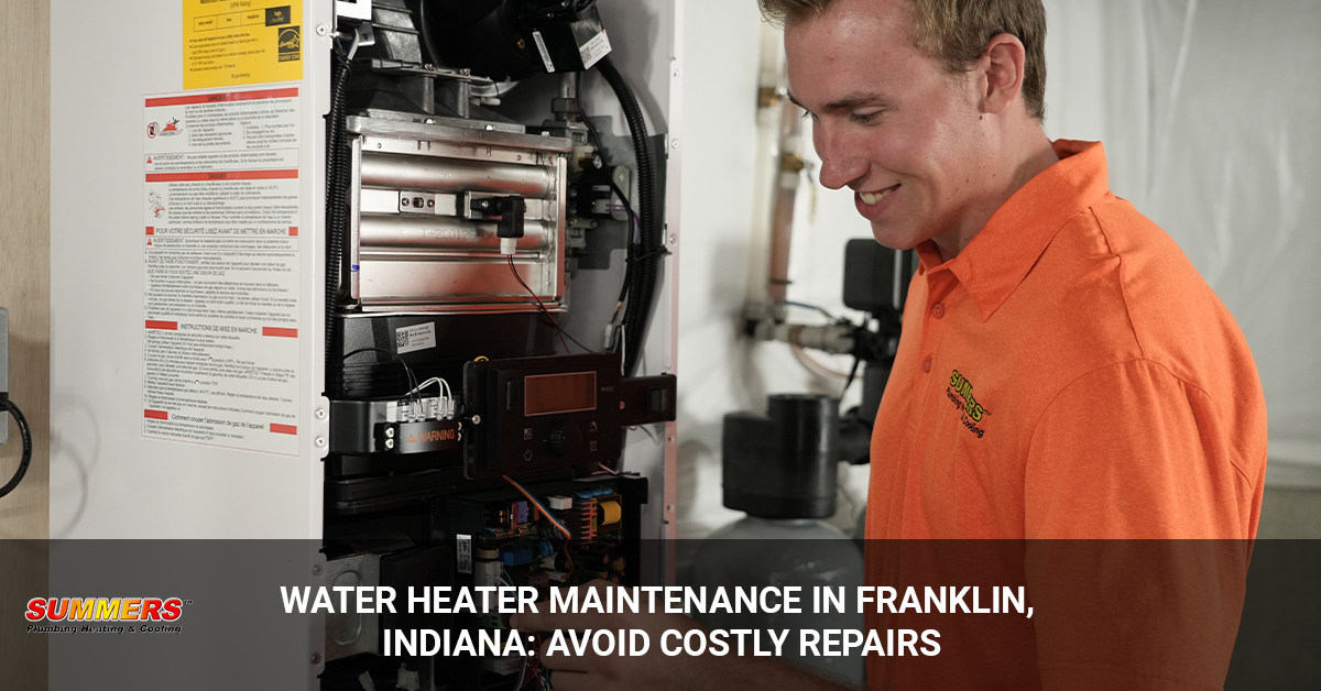 water heater maintenance Franklin IN