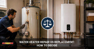 water heater repair vs replacement