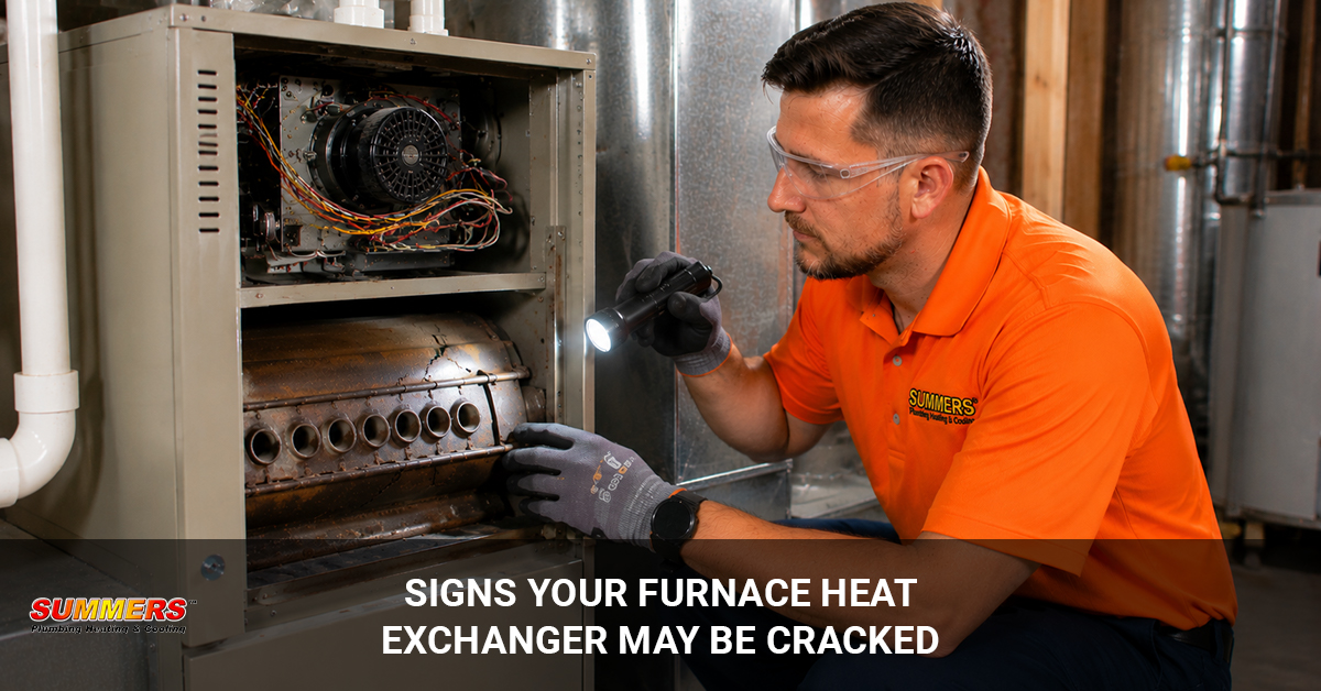 Signs Your Furnace Heat Exchanger May Be Cracked