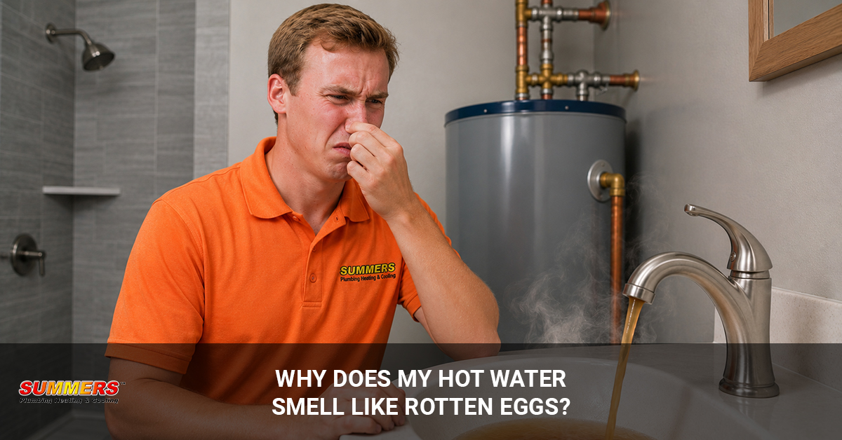 Hot Water Smell Like Rotten Eggs