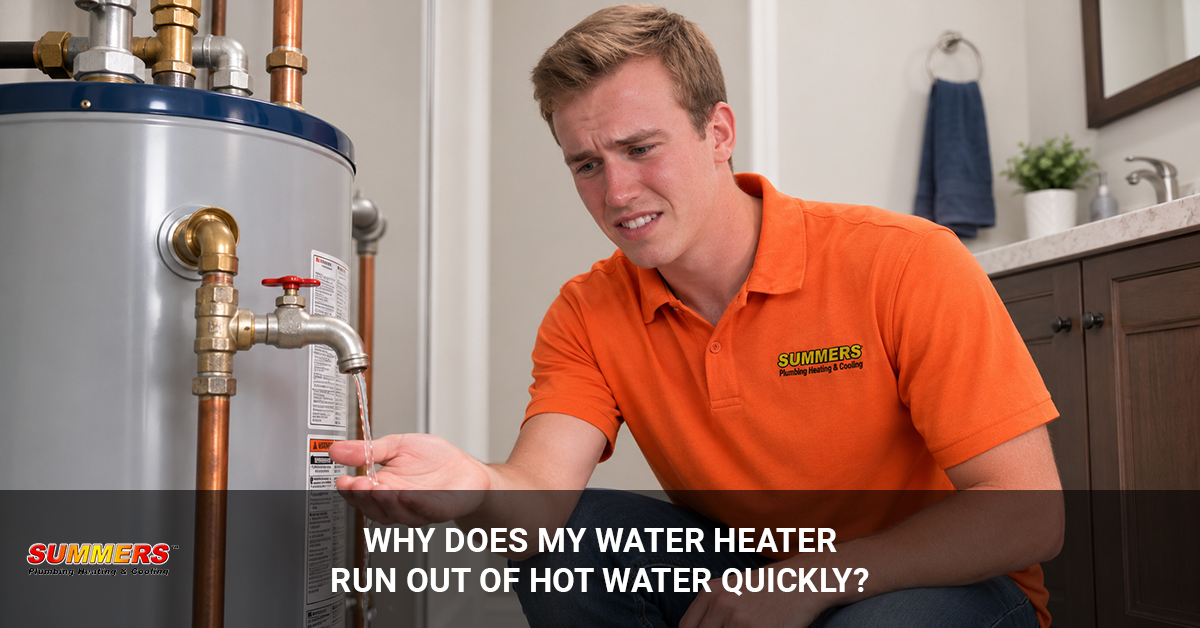 Water Heater Run Out of Hot Water Quickly