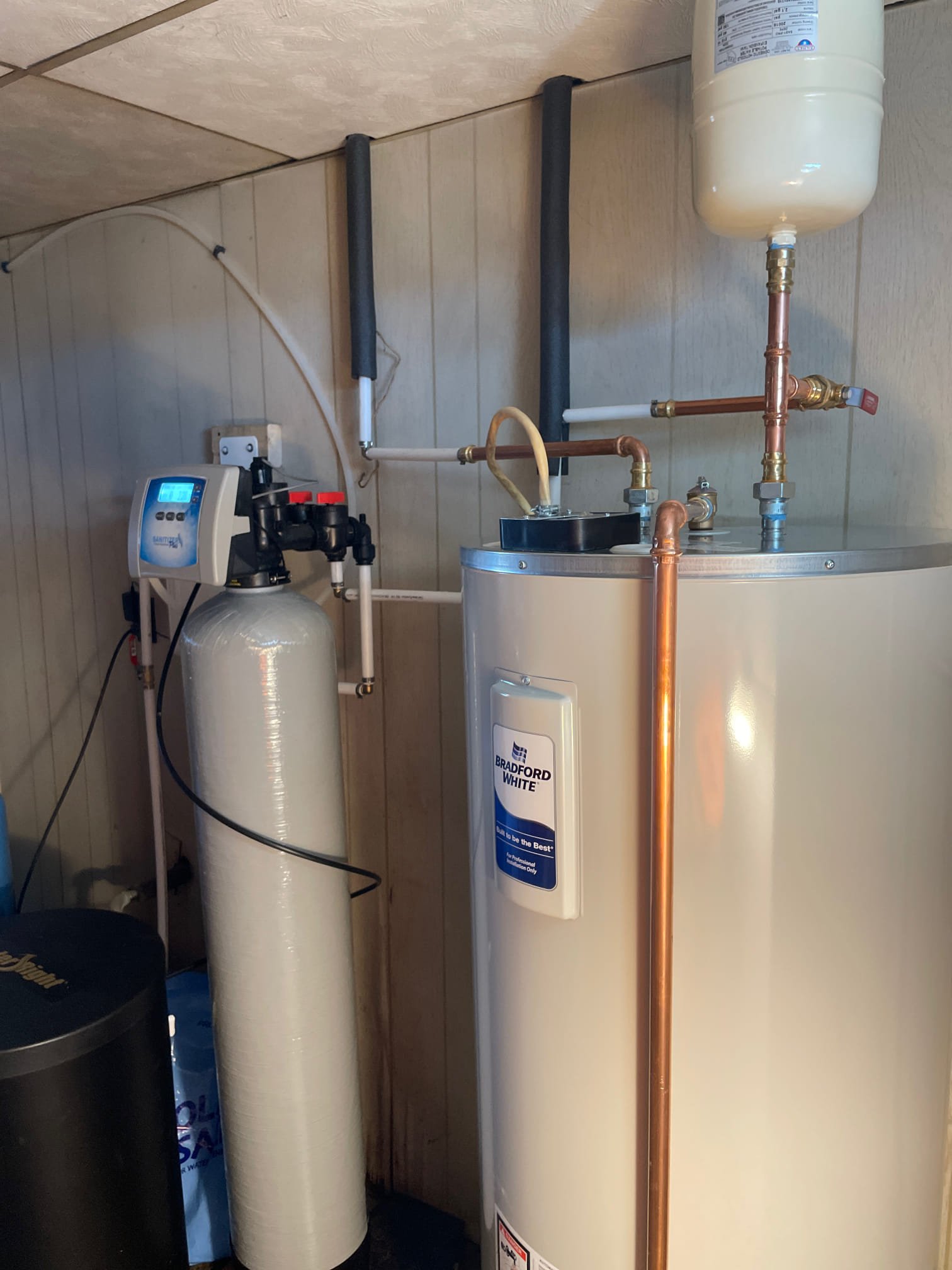 water softener installation