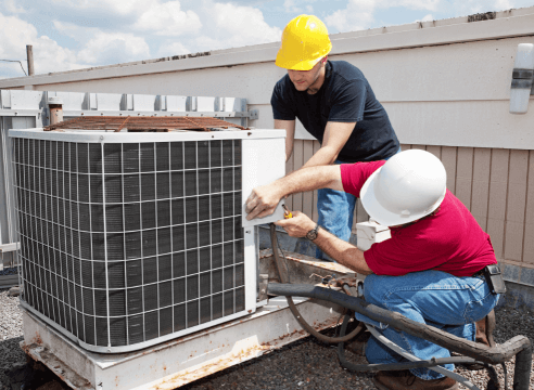 fixing an air conditioner