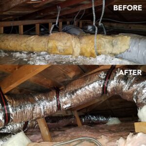 air duct repair and sealing