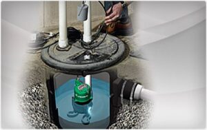 install sewage ejector pump